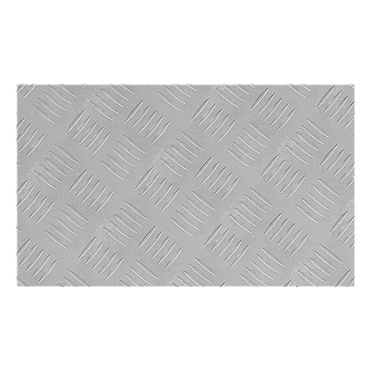 Vidaxx marche d'escalier rectangulaire 4 pcs argent 50 x 30 cm aluminium