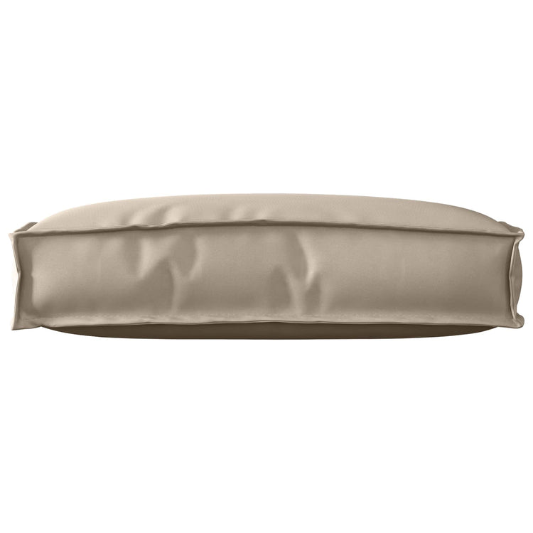 Vidaxx coussin taupe 60 x 40 x 12 cm tissu oxford