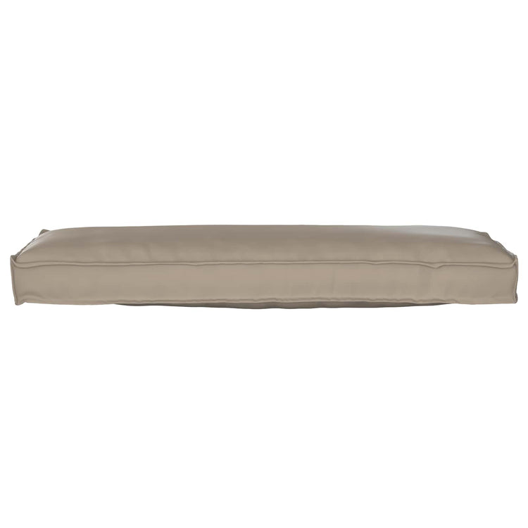 Vidaxx coussin taupe 120 x 40 x 8 cm tissu oxford