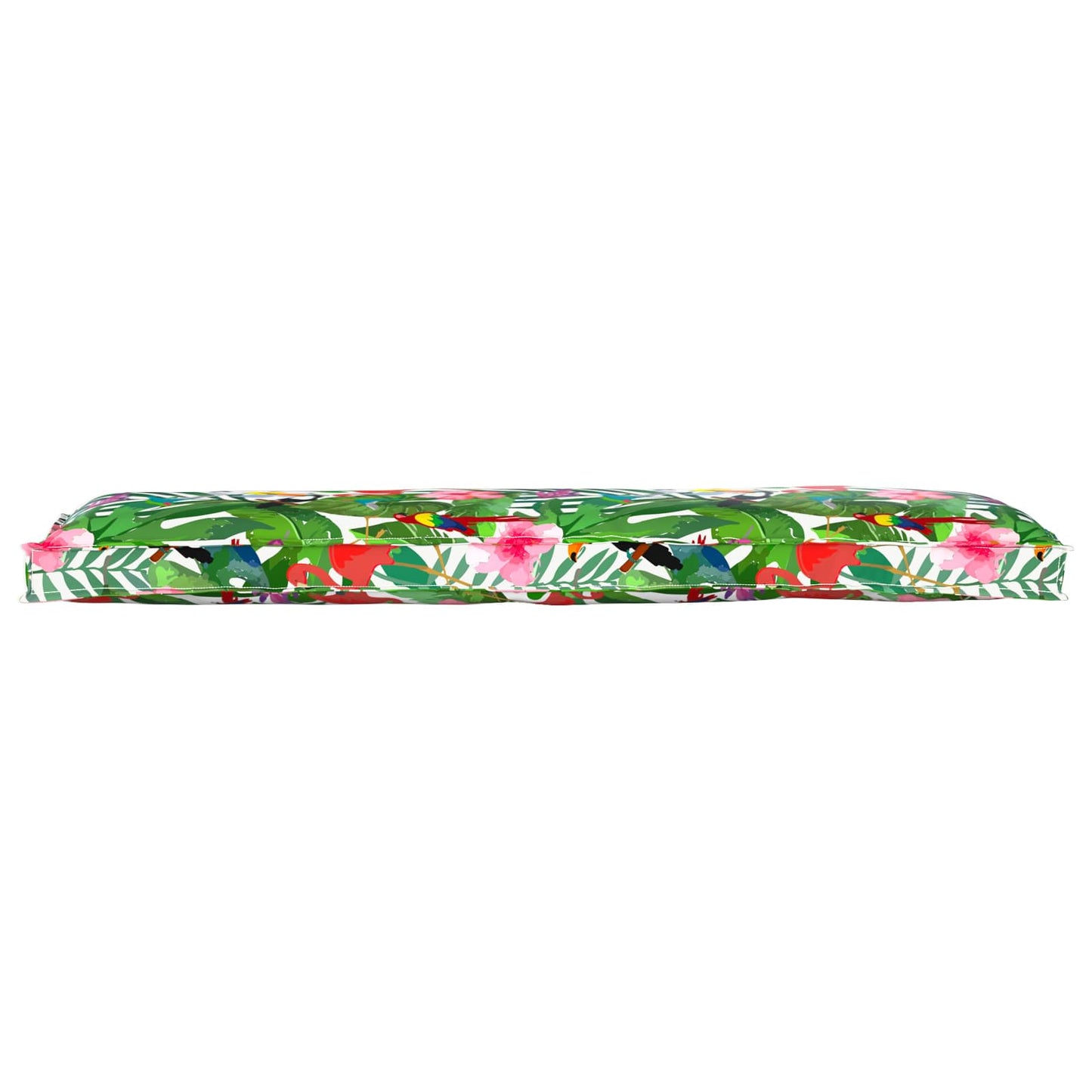 VidaXL ensemble de coussins de palette 2 pcs jungle tropicale 150 x 40 x 8 cm
