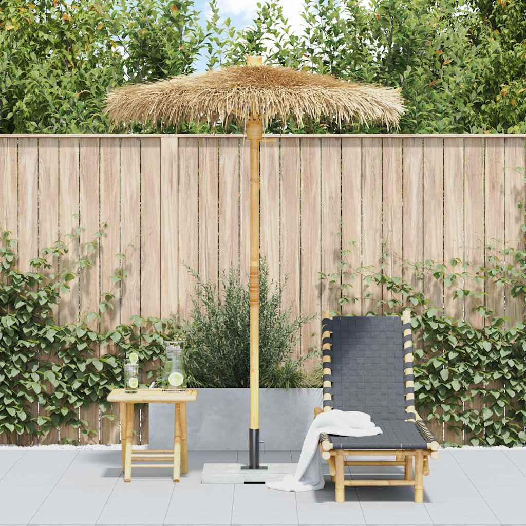VidaXL parapluie tiki avec moustiquaire 150 cm bambou