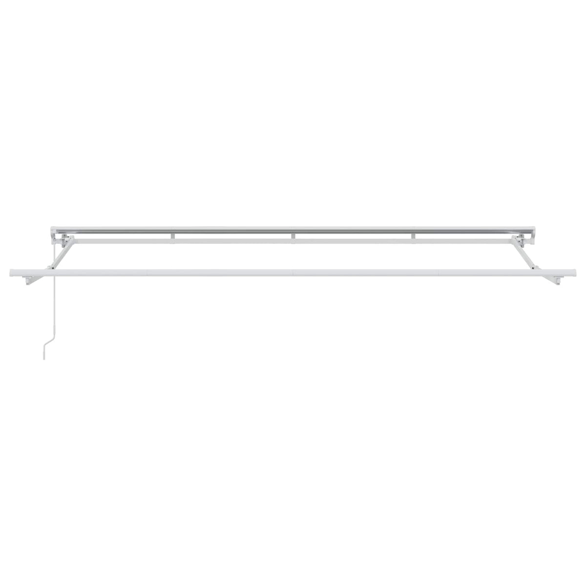 Auvent pliable Vidaxx anthracite 400 x 200 cm