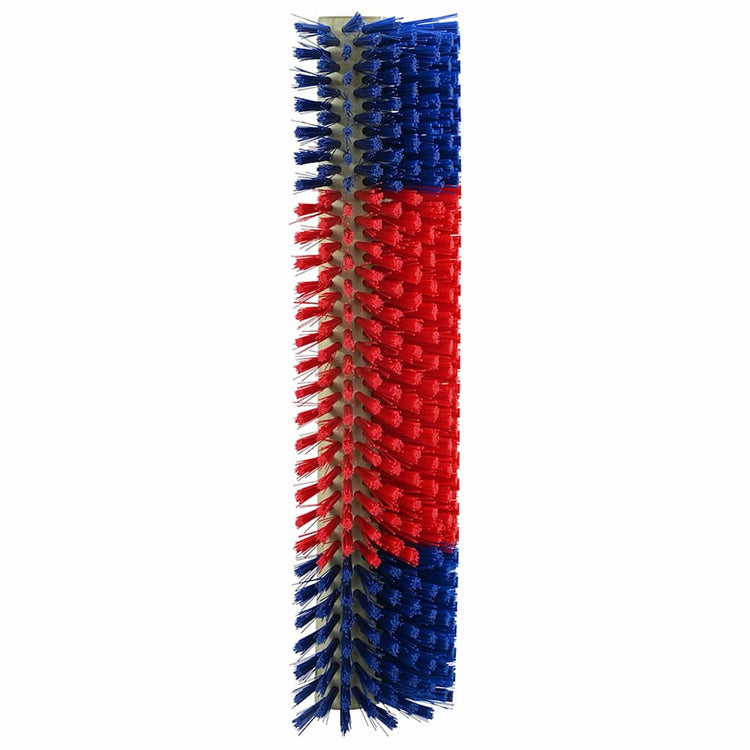 Vidaxl brosses à bétail rouge et bleu 20 x 9 x 50 cm plastique et acier