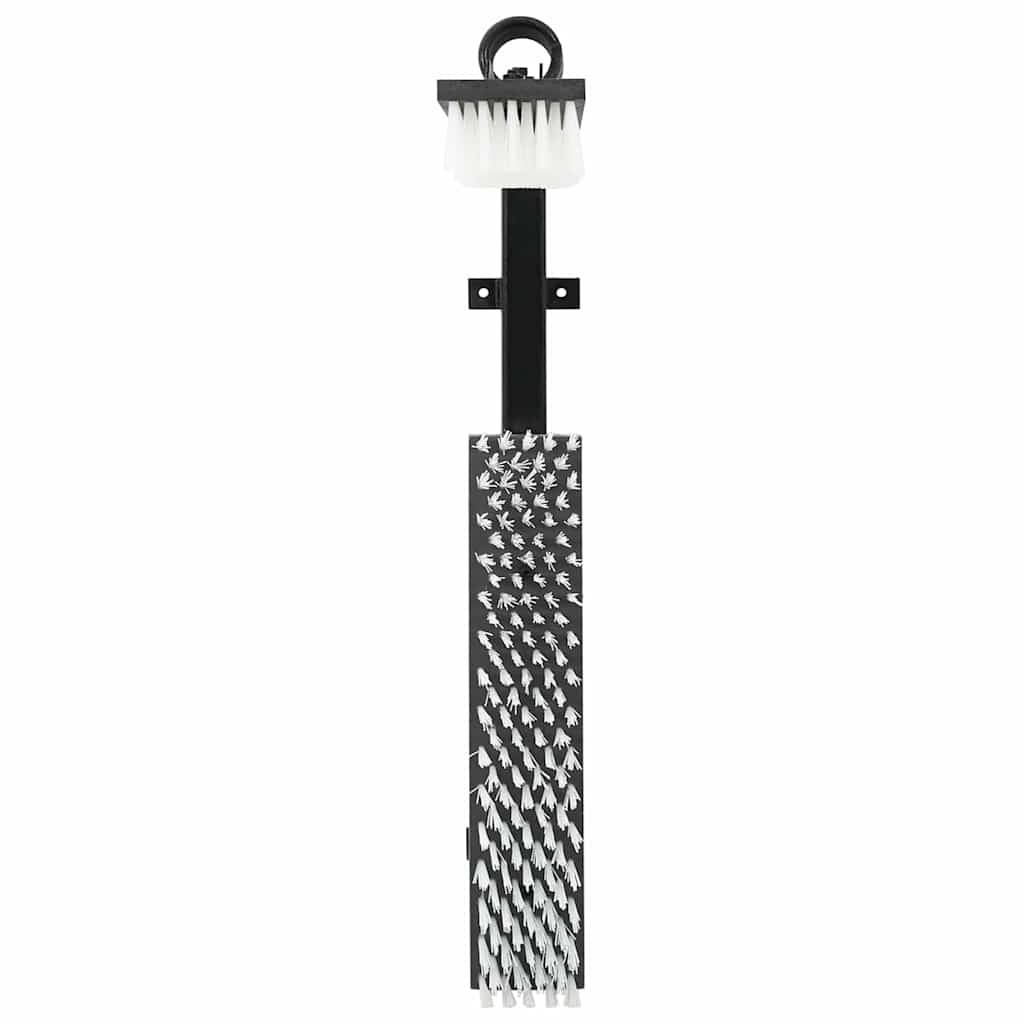 Vidaxl brosses d'élevage réglables noir et blanc 84 x 10 x 91 cm PVC