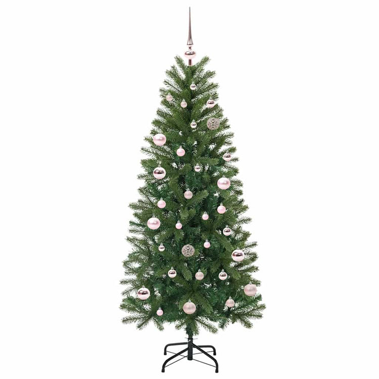 Vidaxx sapin de Noël artificiel avec 150 LED avec standard vert 150 cm PE et PVC