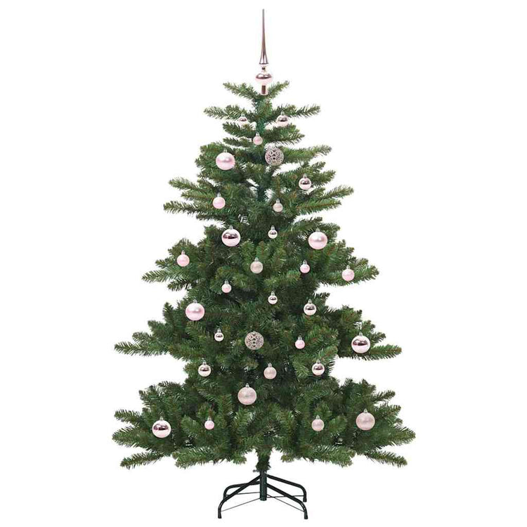 Vidaxx sapin de Noël artificiel pliant vert 150 cm PVC et acier