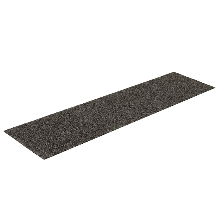 Vidaxx tapis d'escalier autocollants 30 pièces 76x20 cm anthracite rectangulaire