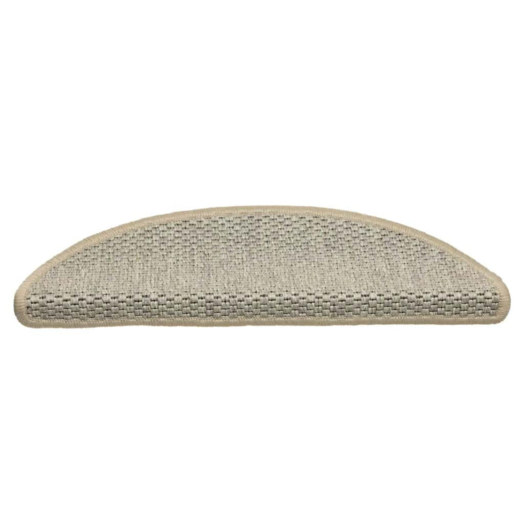 VidaXL tapis d'escalier autocollant aspect sisal 30 pcs 56x17x3 cm vert clair