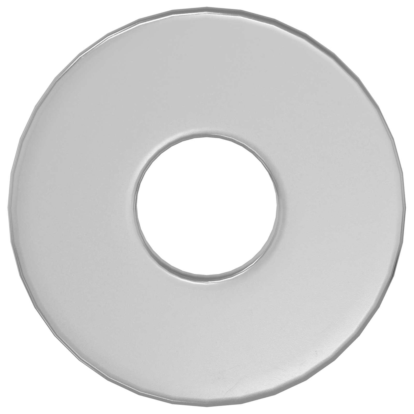 Vidaxl rondelles 2 pcs argent 18 x 18 x 1,2 mm fer