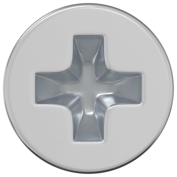 Vidaxl vis à tête fraisée 2 pcs argent m4 x 6 mm acier