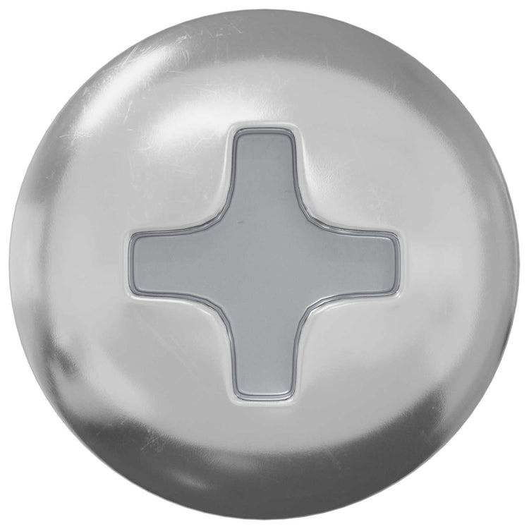 Vidaxl boulon 13636 pcs argent m4 x 16 mm acier