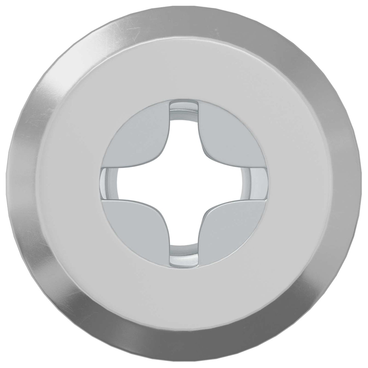 Vidaxl contre-écrou 12 pcs argent m6 x 15 mm acier