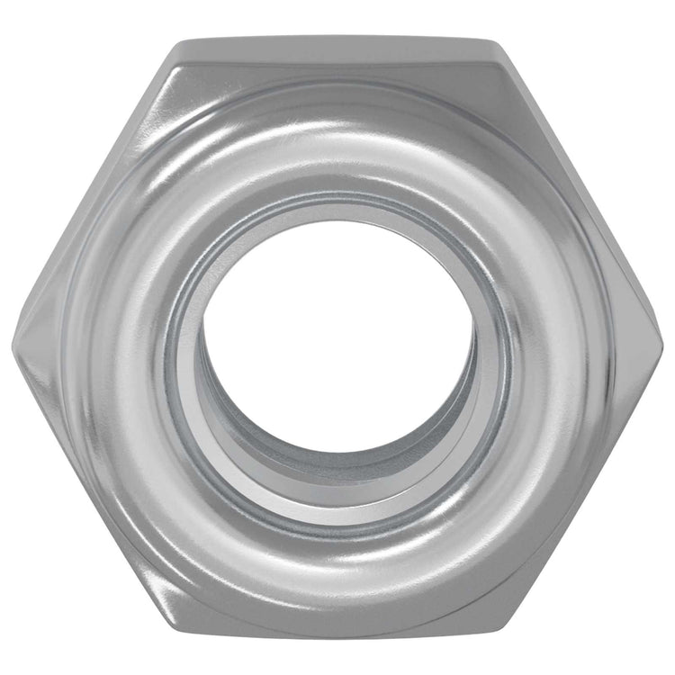 Vidaxxl écrou 9574 pcs argent m6 x 10 mm fer