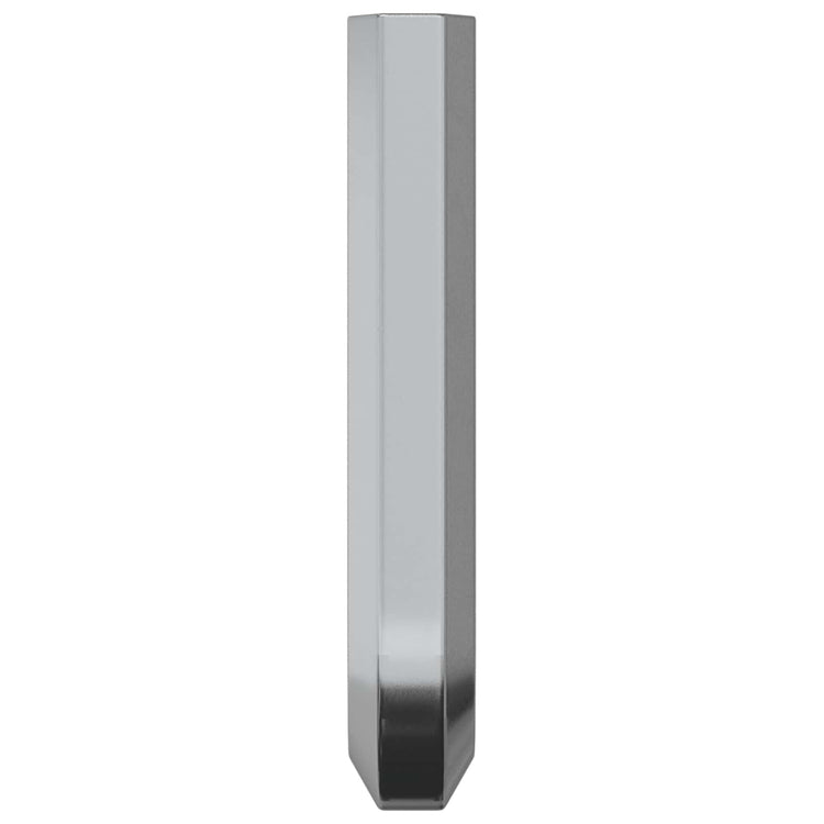Vidaxx clé hexagonale 2 pcs argent 32 x 86 mm acier
