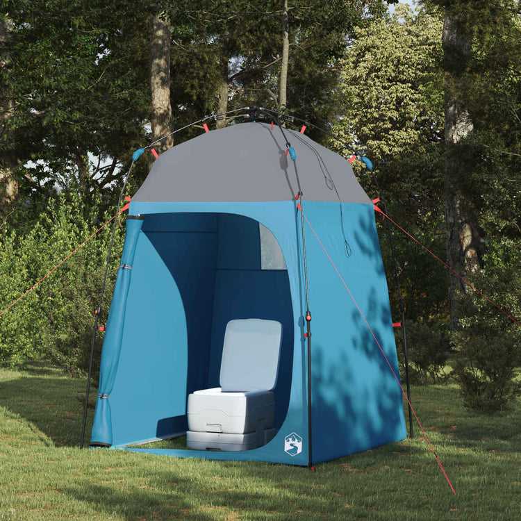VidaXL tente instantanée 2 personnes à dégagement rapide bleu 160 x 160 x 227 cm