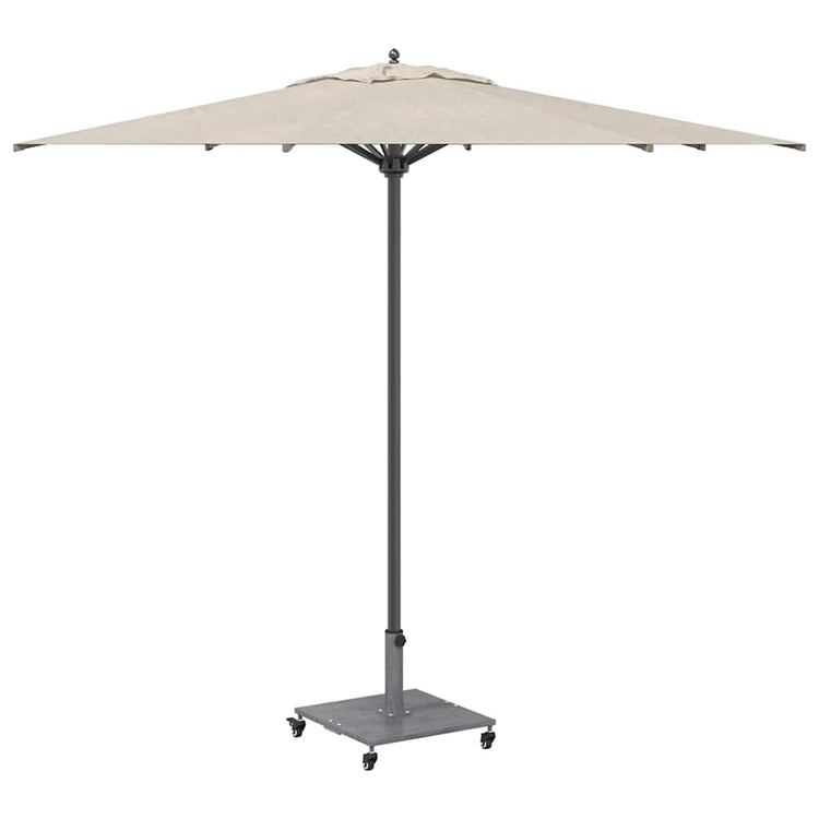 Pied de parasol Vidaxx aspect bois gris foncé 45 x 45 x 31,5 cm