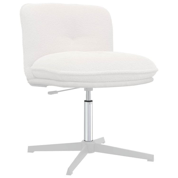 Vidaxx chaise de bureau bouteille de gaz chrome 355-540 mm fer