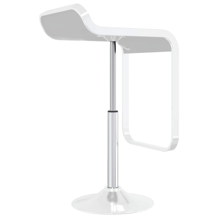 Vidaxx chaise de bureau bouteille de gaz chrome 505-720 mm fer
