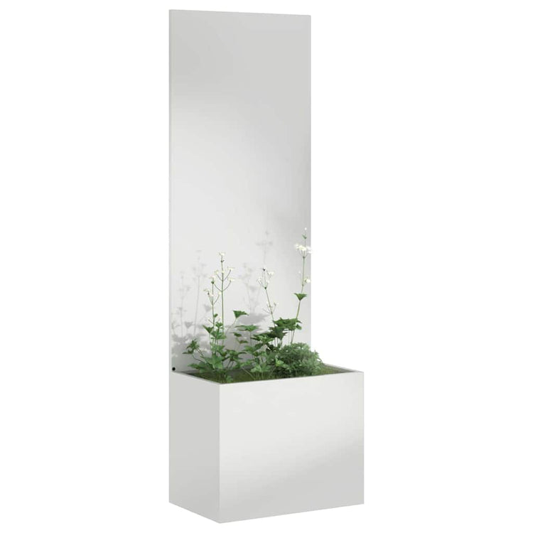 VidaXL brise-vue de jardin chantourné argent 50 x 32 x 150 cm