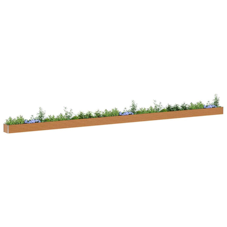 Jardinière surélevée Vidaxx 1164 x 50 x 36 cm acier galvanisé