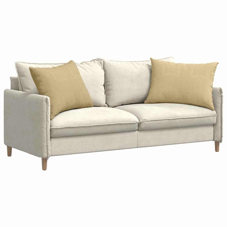 VidaXL coussins de canapé 2 pièces gris vert 70 x 50 cm tissu corde