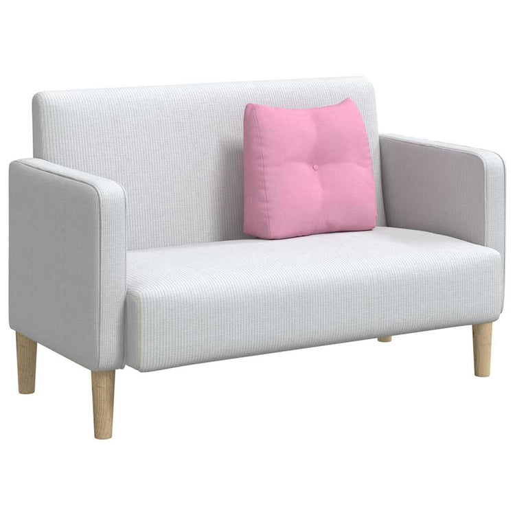 Vidaxx coussin de dossier rose 45 x 24 x 50 cm tissu