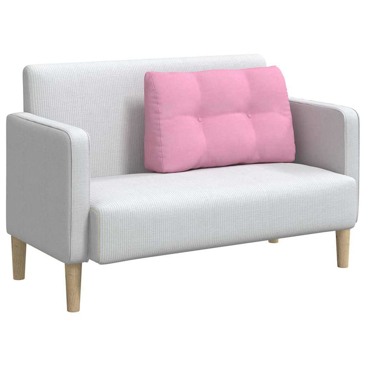 Vidaxx coussin de dossier rose 80 x 24 x 50 cm tissu