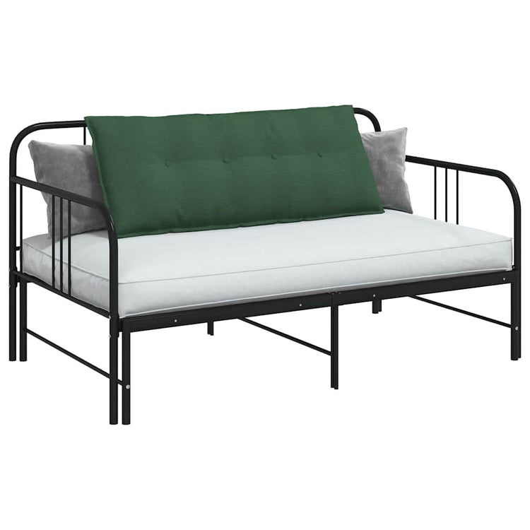 Vidaxx coussin de dossier vert jungle 120 x 50 cm tissu corde