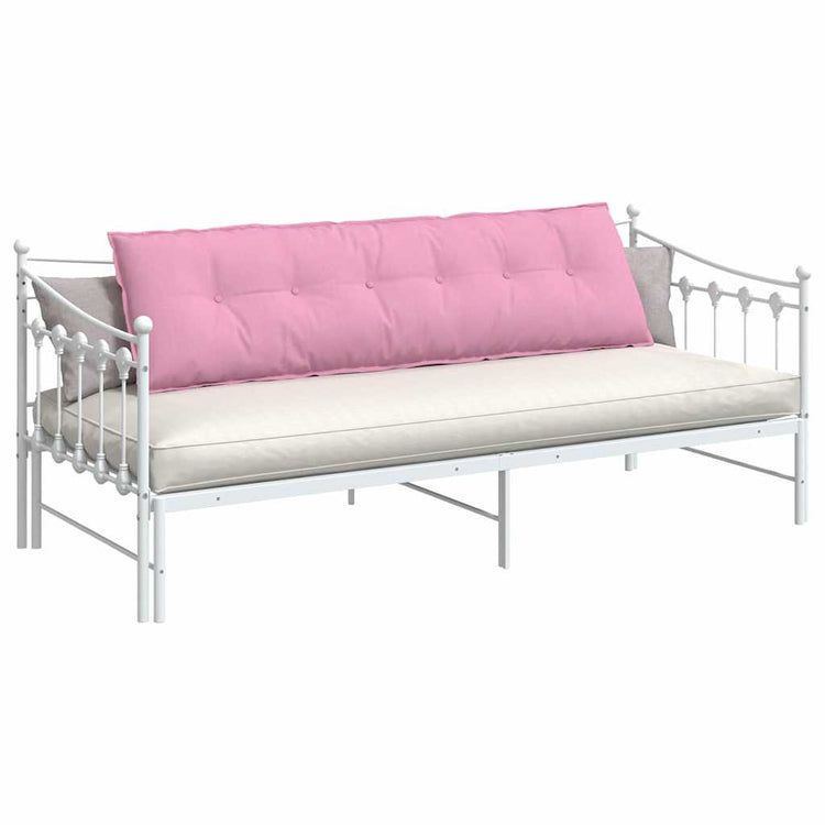 Vidaxx coussin de dossier rose 180 x 19 x 50 cm tissu
