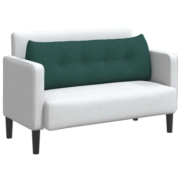Vidaxx coussin de dossier vert foncé 140 x 24 x 50 cm tissu