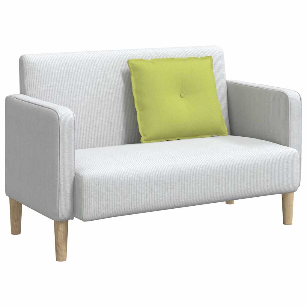 Vidaxx coussin de dossier vert clair 60 x 19 x 50 cm tissu