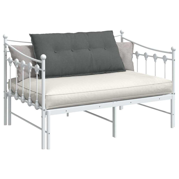 Vidaxx coussin de dossier gris foncé 100 x 19 x 50 cm tissu