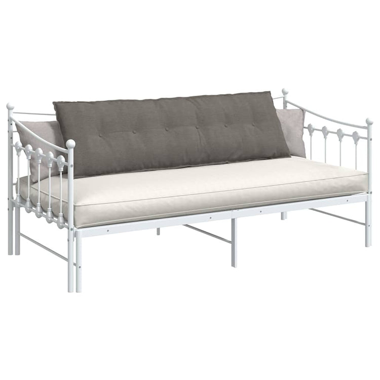 Vidaxx coussin de dossier gris clair 160 x 50 cm tissu corde