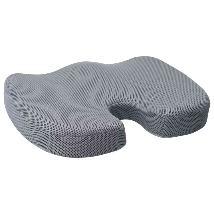 Vidaxx coussin de siège avec coussin gris 47 x 37 x 8 cm avec tissu en maille