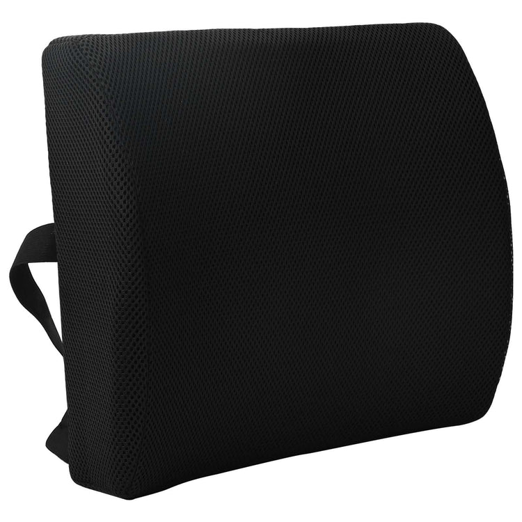 Vidaxx coussin de dossier avec coussin noir 35,5 x 30 x 12 cm avec tissu en maille