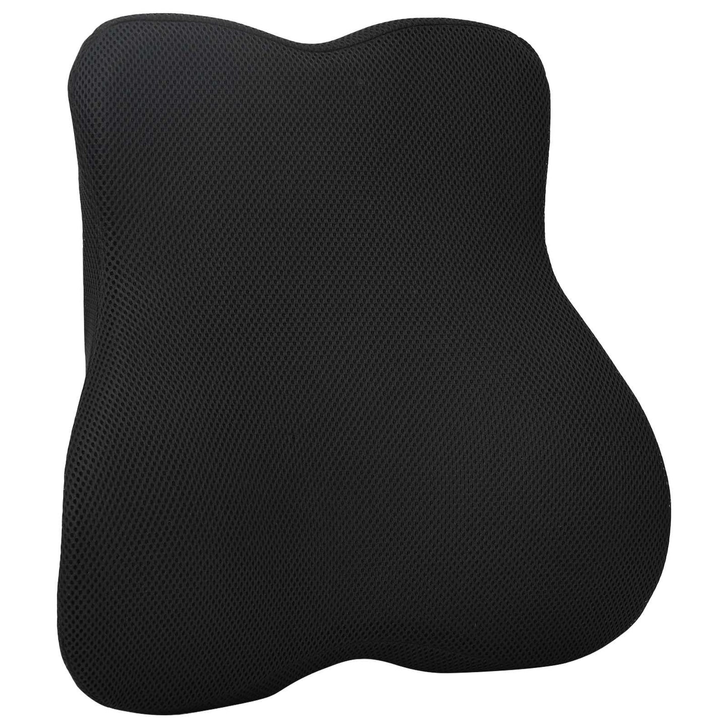 VidaXL oreiller avec coussin noir 40 x 40 x 11 cm avec tissu en maille