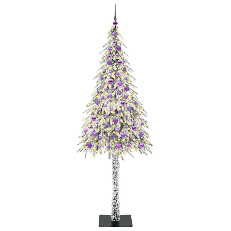 Vidaxx Sapin de Noël avec 300 LED avec standard blanc 210 cm PE et acier