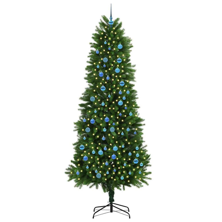 VidaXL Sapin de Noël avec 300 LED avec standard vert 240 cm PE