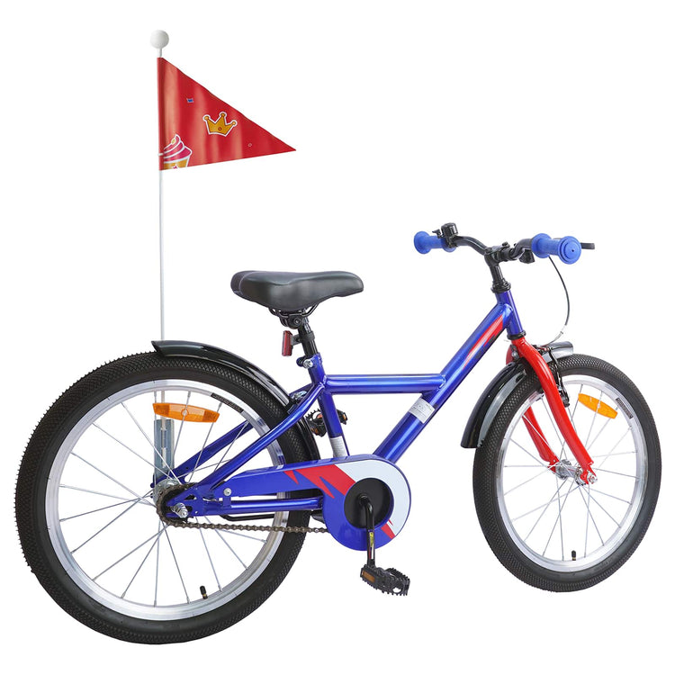 VidaXL vélo pour enfants 20 pouces pour 6-11 ans, bleu foncé