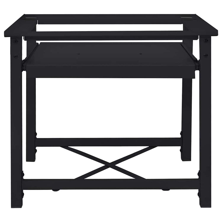Vidaxx socle pour machine à laver noir 60 x 56 x 52 cm acier