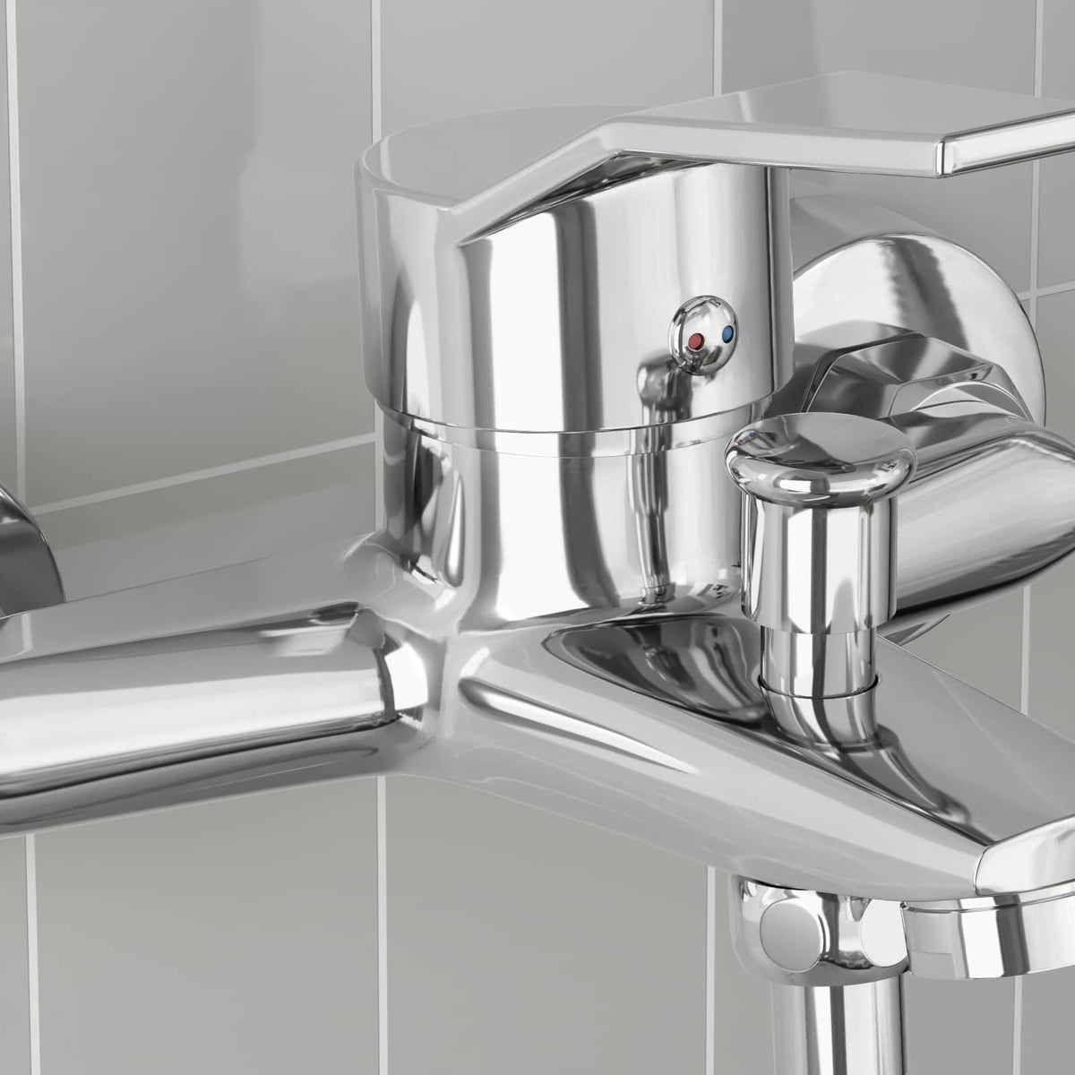 Vidaxx mitigeur de douche chromé g 1 2 pouces