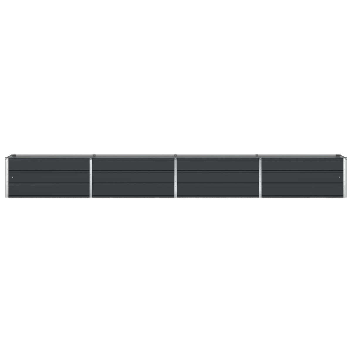 Vidaxx jardinière anthracite 480 x 50 x 45 cm acier galvanisé