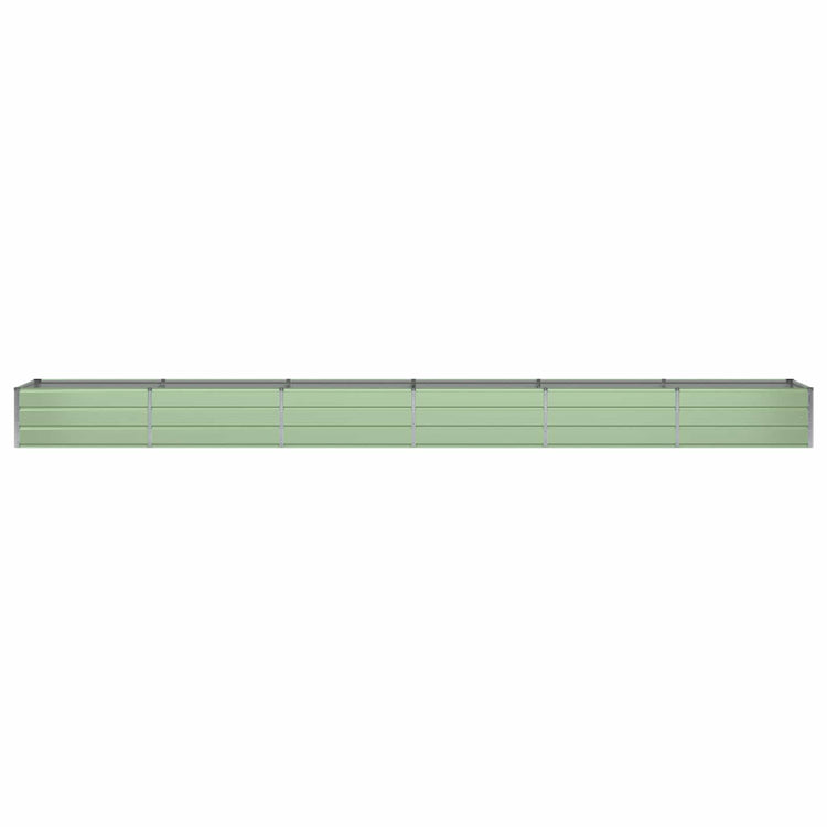 Vidaxx jardinière vert 600 x 80 x 45 cm acier