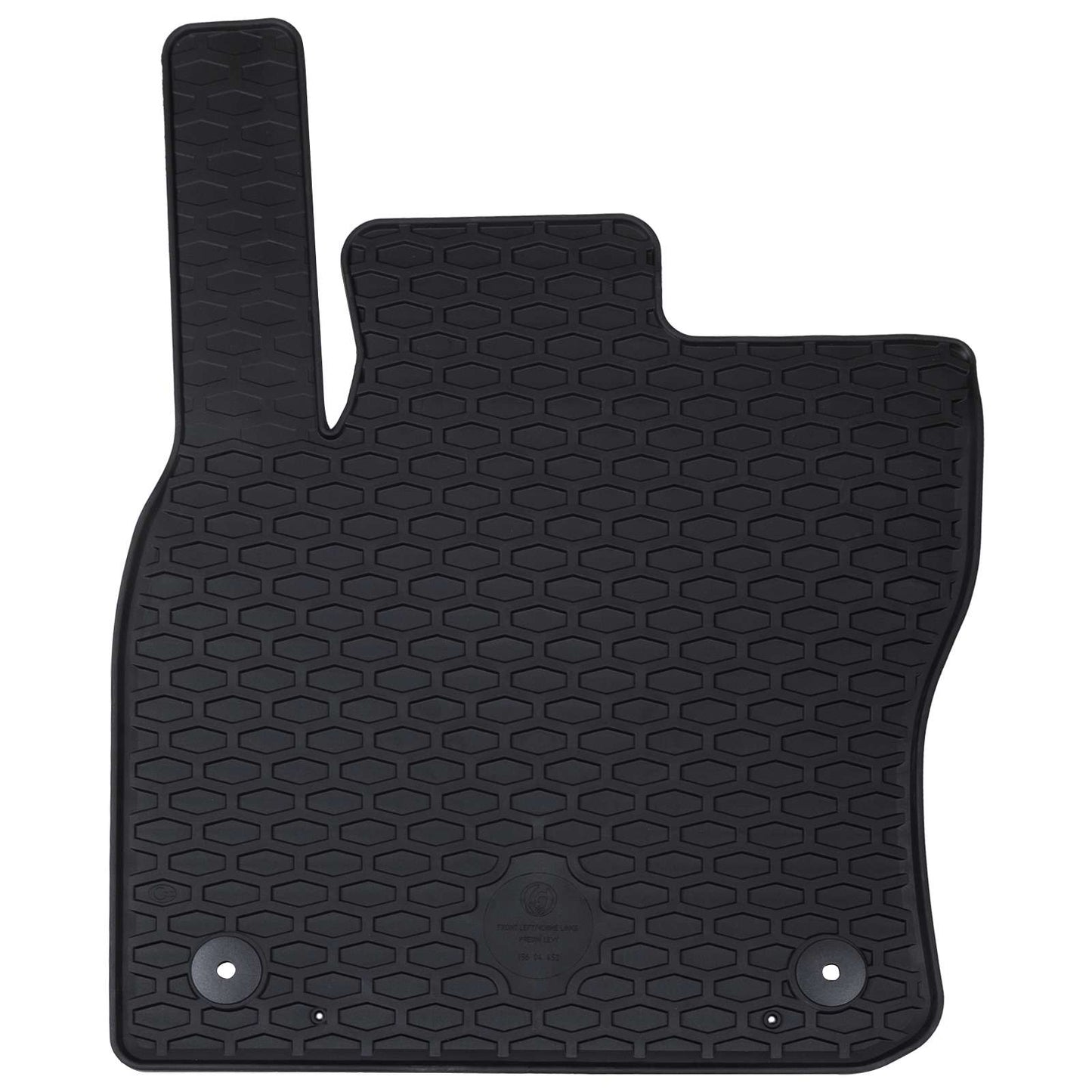 Vidaxl tapis de sol voiture 4 pcs noir VW Tiguan, pour Touran TPE