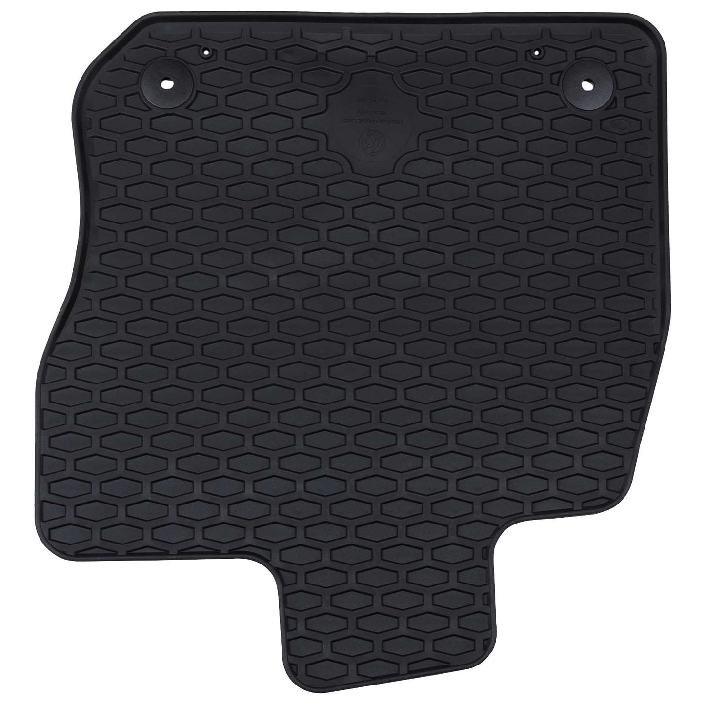VidaXL tapis de sol de voiture 4 pcs noir VW Golf VIII MHEV caoutchouc