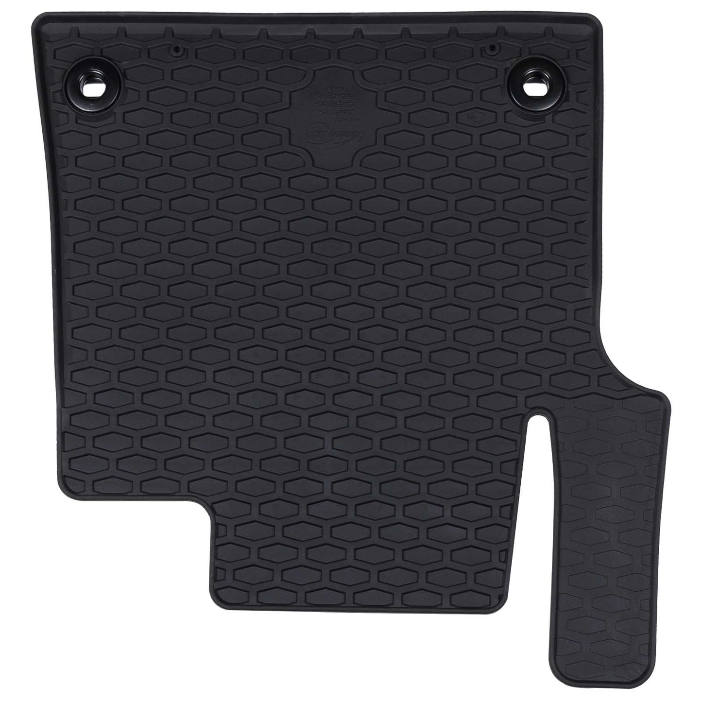 VidaXL tapis de sol de voiture 3 pcs noir TPE