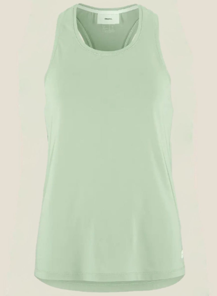 Craft® craft collectif singlet w chemise de sport pour femmes - glacial