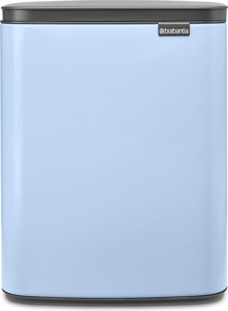 Brabantia bo poubelle - 12 litres - bleu rêveur
