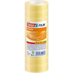 Ruban adhésif Tesa 33x15 transparent pack 10 pièces