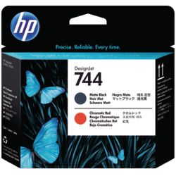 Tête d'impression f9j88a nr744 hp noir-rouge